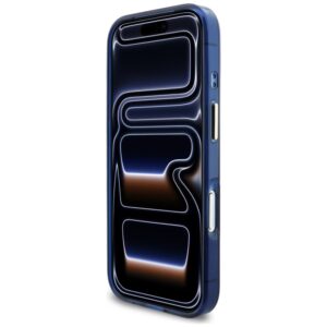 Dėklas Guess IML Script Metal MagSafe Apple iPhone 17 Pro blue - Image 5