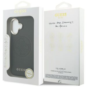 Dėklas Guess Perforated 4G MagSafe Apple iPhone 17 juodos spalvos - Image 8