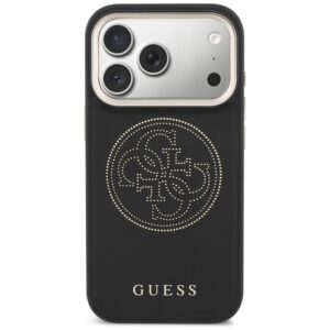 Dėklas Guess Perforated 4G MagSafe Apple iPhone 17 Pro juodos spalvos - Image 3