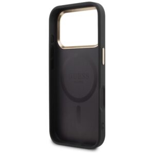 Dėklas Guess Perforated 4G MagSafe Apple iPhone 17 Pro juodos spalvos - Image 7