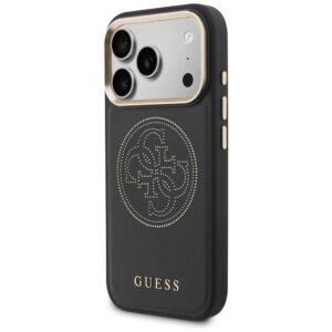 Dėklas Guess Perforated 4G MagSafe Apple iPhone 17 Pro Max juodos spalvos - Image 2
