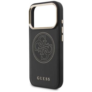 Dėklas Guess Perforated 4G MagSafe Apple iPhone 17 Pro Max juodos spalvos - Image 6