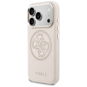 Dėklas Guess Perforated 4G MagSafe Apple iPhone 17 Pro Max rožinės spalvos - Image 2