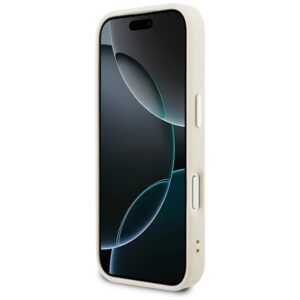 Dėklas Guess Perforated 4G MagSafe Apple iPhone 17 Pro beiege - Image 5