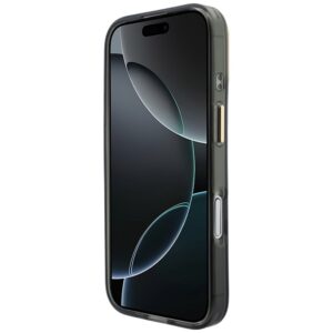 Dėklas Guess IML Script Metal MagSafe Apple iPhone 17 juodos spalvos - Image 5