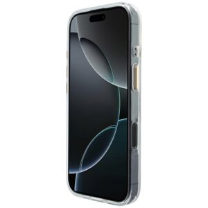 Dėklas Guess IML Gradient Script Metal MagSafe Apple iPhone 17 baltos spalvos - Image 5