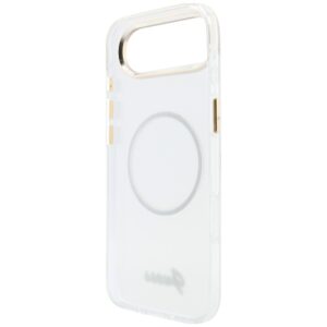 Dėklas Guess IML Gradient Script Metal MagSafe Apple iPhone 17 Air baltos spalvos - Image 7