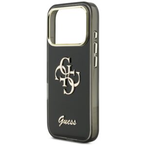 Dėklas Guess IML 4G Script Metal Apple iPhone 17 Pro juodos spalvos - Image 6