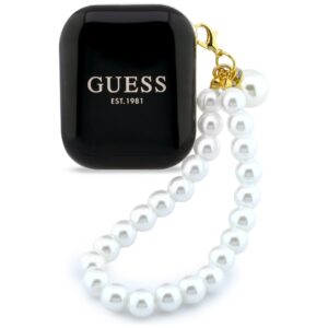 Ausinės TWS Guess Pearl Strap juodos spalvos - Image 2