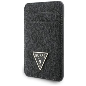 Guess wallet + hand strap set Guess triangle MagSafe juodos spalvos - Image 3