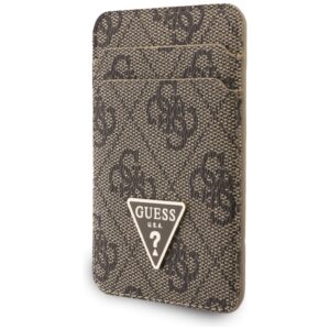 Guess wallet + hand strap set Guess triangle MagSafe brown - Image 3