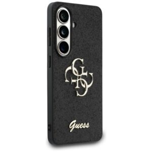 Dėklas Guess Fixed Glitter Big 4G Metal Logo Samsung Galaxy S26 juodos spalvos - Image 4