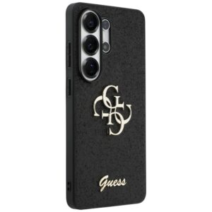 Dėklas Guess Fixed Glitter Big 4G Metal Logo Samsung Galaxy S26 Ultra juodos spalvos - Image 4