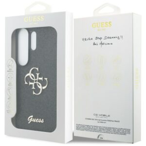 Dėklas Guess Fixed Glitter Big 4G Metal Logo Samsung Galaxy S26 Ultra juodos spalvos - Image 8
