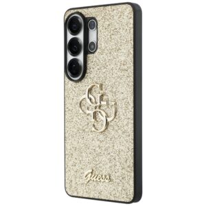 Dėklas Guess Fixed Glitter Big 4G Metal Logo Samsung Galaxy S26 Ultra auksinis - Image 2