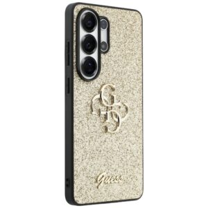 Dėklas Guess Fixed Glitter Big 4G Metal Logo Samsung Galaxy S26 Ultra auksinis - Image 4