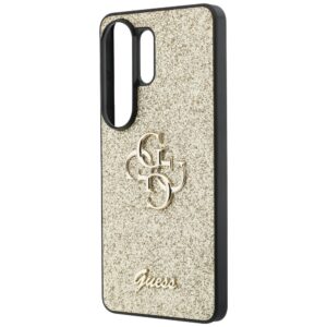 Dėklas Guess Fixed Glitter Big 4G Metal Logo Samsung Galaxy S26 Ultra auksinis - Image 6