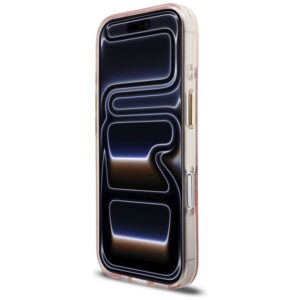 Dėklas Guess IML Script Metal MagSafe Apple iPhone 17 rožinės spalvos - Image 5