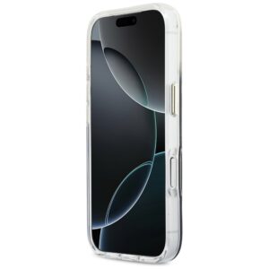 Dėklas Guess IML Gradient Script Metal MagSafe Apple iPhone 17 Pro juodos spalvos - Image 5