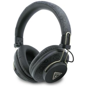 Ausinės Guess Triangle Logo Bluetooth ENC juodos spalvos