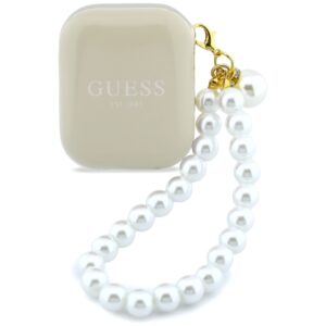 Ausinės TWS Guess Pearl Strap beige - Image 2