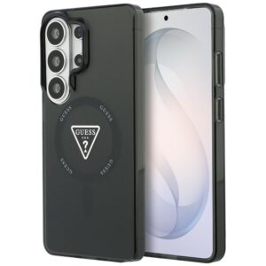 Dėklas Guess IML Gradient Triangle MagSafe Samsung Galaxy S26 Ultra juodos spalvos