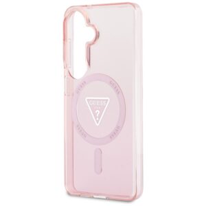 Dėklas Guess IML Gradient Triangle MagSafe Samsung Galaxy S26 rožinės spalvos - Image 6