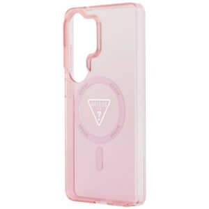 Dėklas Guess IML Gradient Triangle MagSafe Samsung Galaxy S26 Ultra rožinės spalvos - Image 6