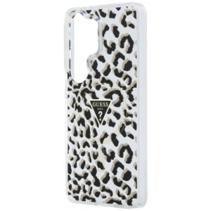Dėklas Guess IML Leopard Print Triangle MagSafe Samsung Galaxy S26 Ultra juodos spalvos - Image 6