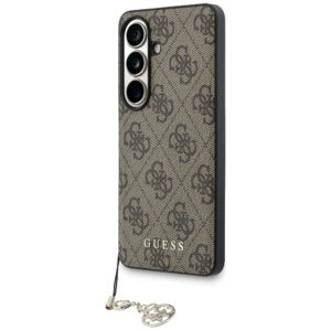 Dėklas Guess 4G Classic Logo Charm MagSafe Samsung Galaxy S26 rudos spalvos - Image 2