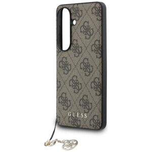 Dėklas Guess 4G Classic Logo Charm MagSafe Samsung Galaxy S26 rudos spalvos - Image 5