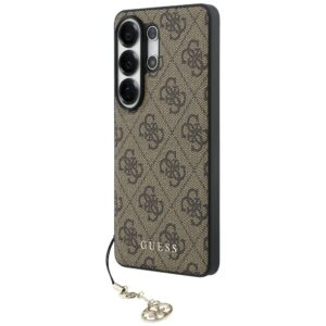 Dėklas Guess 4G Classic Logo Charm MagSafe Samsung Galaxy S26 Ultra rudos spalvos - Image 2