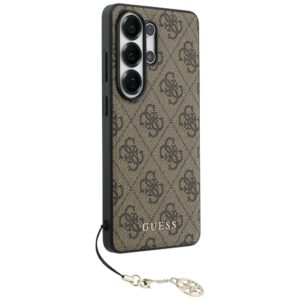 Dėklas Guess 4G Classic Logo Charm MagSafe Samsung Galaxy S26 Ultra rudos spalvos - Image 3
