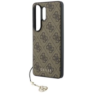 Dėklas Guess 4G Classic Logo Charm MagSafe Samsung Galaxy S26 Ultra rudos spalvos - Image 5