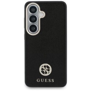 Dėklas Guess Rhinestone Round Logo MagSafe Samsung Galaxy S26 juodos spalvos - Image 3