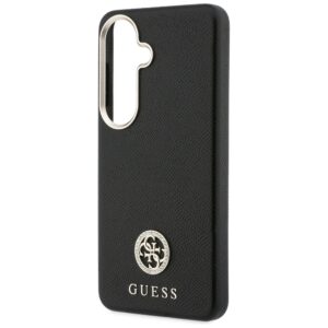 Dėklas Guess Rhinestone Round Logo MagSafe Samsung Galaxy S26 juodos spalvos - Image 6