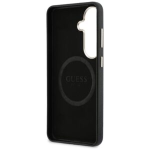Dėklas Guess Rhinestone Round Logo MagSafe Samsung Galaxy S26 juodos spalvos - Image 7