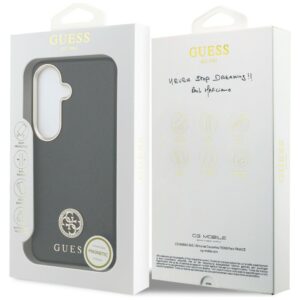 Dėklas Guess Rhinestone Round Logo MagSafe Samsung Galaxy S26 juodos spalvos - Image 8