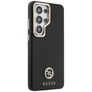 Dėklas Guess Rhinestone Round Logo MagSafe Samsung Galaxy S26 Ultra juodos spalvos - Image 4