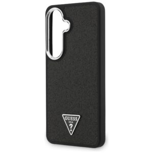 Dėklas Guess Fixed Glitter Triangle MagSafe Samsung Galaxy S26 juodos spalvos - Image 6