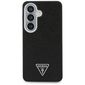 Dėklas Guess Fixed Glitter Triangle MagSafe Samsung Galaxy S26 Plus juodos spalvos - Image 3