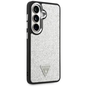 Dėklas Guess Fixed Glitter Triangle MagSafe Samsung Galaxy S26 silver - Image 4