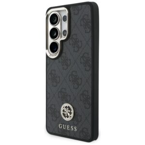 Dėklas Guess 4G Big Rhinestone Triangle Strap MagSafe for Samsung Galaxy S26 Ultra juodos spalvos - Image 2