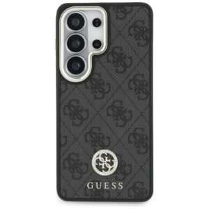 Dėklas Guess 4G Big Rhinestone Triangle Strap MagSafe for Samsung Galaxy S26 Ultra juodos spalvos - Image 3