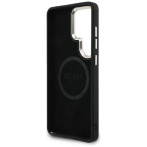 Dėklas Guess 4G Big Rhinestone Triangle Strap MagSafe for Samsung Galaxy S26 Ultra juodos spalvos - Image 7