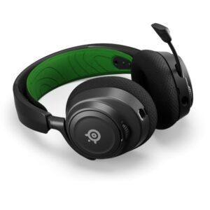 Steelseries Arctis Nova 7X Laisvų rankų įranga Vielinis ir Bevielis Su lankeliu Žaidimams C tipo USB Bluetooth Juoda, Žalia - Image 2
