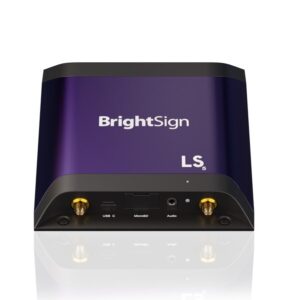 BrightSign LS445 skaitmeninis grotuvas Juoda, Violetinė 4K Ultra HD „Wi-Fi“