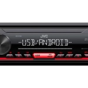 JVC KD-X162 Juoda 200 W