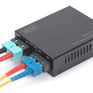 Digitus DN-82024 tinklo medijos keitiklis 100 Mbit/ai 1310 nm Keli režimai, Vienas režimas Juoda - Image 2