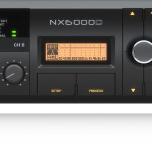 Behringer NX6000D garso stiprintuvas 2.0 kanalai Namo Juoda